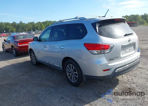 2014 Nissan Pathfinder Sl z USA, uszkodzony, nr VIN 5N1AR2MM7EC631784